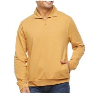 Vintage 100% Cotton St. John's Bay Yellow Sweater